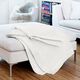 Tissu en coton Molton – blanc – Échantillon,  thumbnail number 4