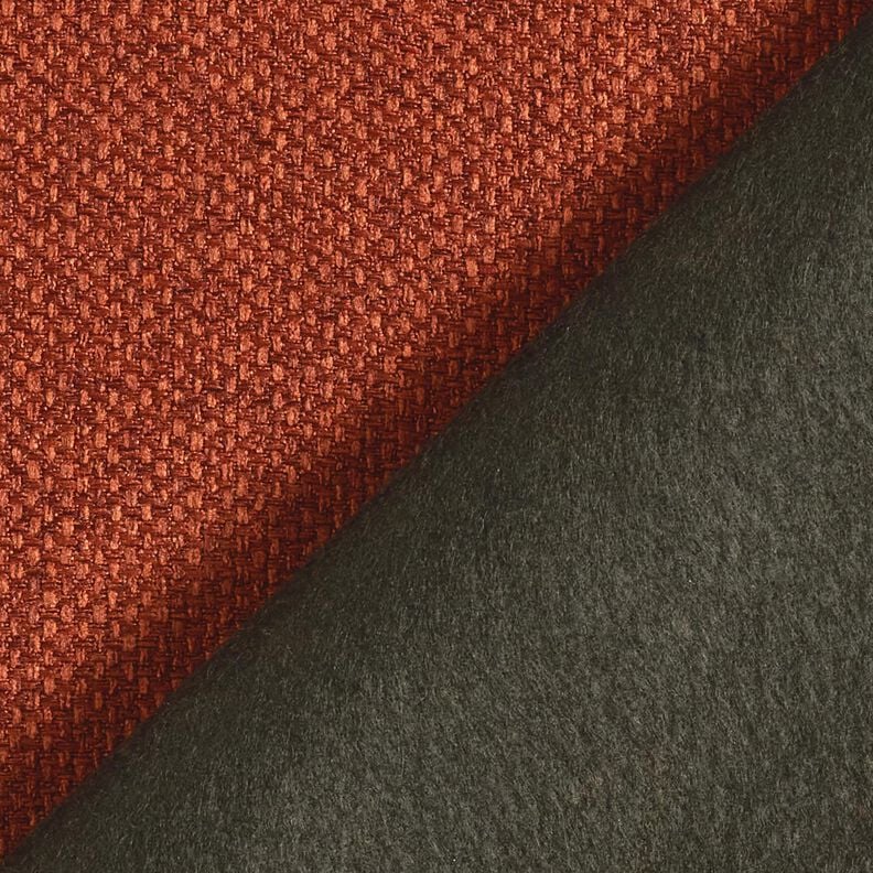 Tissu de revêtement structure en relief fin – terre cuite,  image number 3