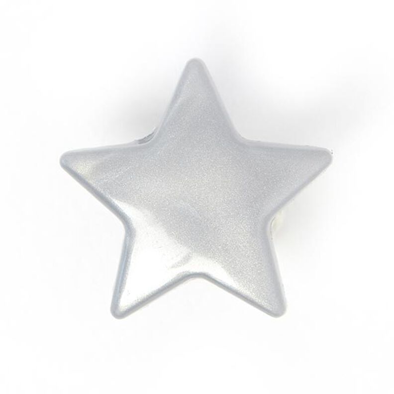 Boutons-pression Color Snaps étoile 5 - gris argenté| Prym,  image number 1
