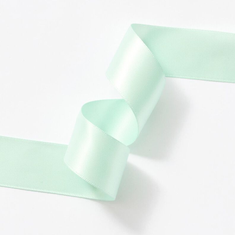 Ruban de satin [25 mm] – menthe clair,  image number 3