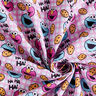 Popeline coton Tissu sous licence Cookie Monster et Elmo | Sesame Workshop – écru/rose,  thumbnail number 3