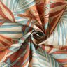 Tissu d’extérieur Canvas große Blätter – nature/terre cuite,  thumbnail number 3