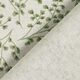 Tissu de décoration Semi-panama Rinceaux de feuilles fins – nature/vert tilleul,  thumbnail number 4