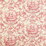 Tissu de décoration Canvas Couple romantique 280 cm – rouge bordeaux/crème,  thumbnail number 1
