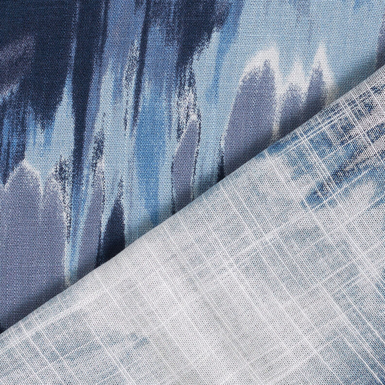 Tissu en viscose Reflet dans l’eau – bleu acier/jean bleu clair,  image number 4