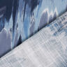 Tissu en viscose Reflet dans l’eau – bleu acier/jean bleu clair,  thumbnail number 4