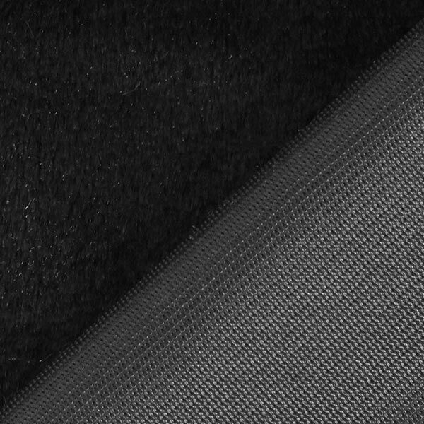 Tissu de revêtement Fourrure synthétique – noir,  image number 5