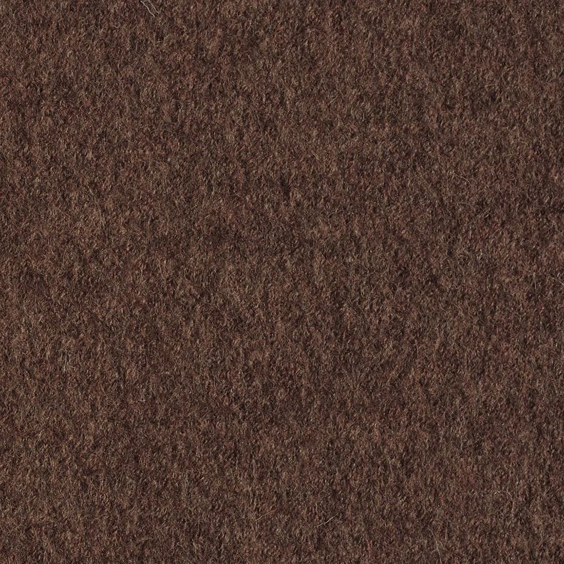Loden de laine foulé Chiné – marron foncé, image number 5