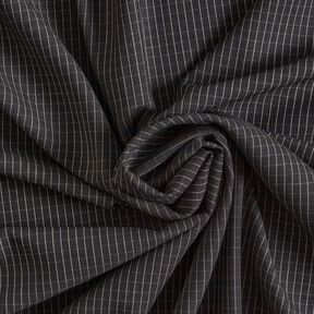 Chiffon en laine à petits carreaux – anthracite/beige, 