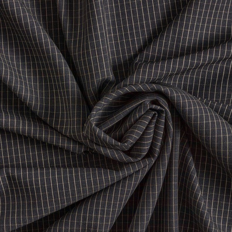 Chiffon en laine à petits carreaux – anthracite/beige,  image number 1