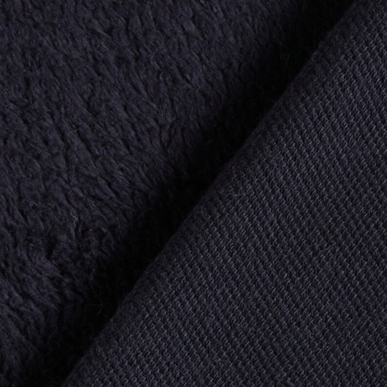 Coton sherpa uni – noir,  image number 4