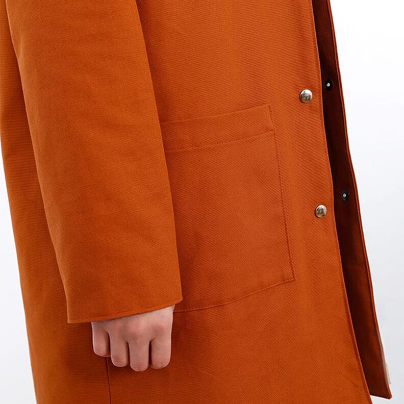 FRAU KARO - Parka à capuche doublée avec poches plaquées, Studio Schnittreif | XS - XXL,  image number 6