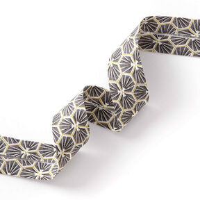 Biais Diamants [27 mm] – gris, 