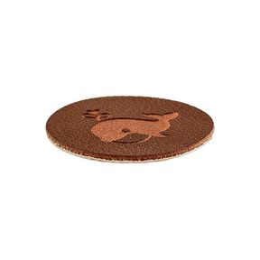 Pièce décorative baleine [ 23 mm ] – marron foncé, 