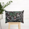 Tissu de décoration Gobelin Botanique paradisiaque – noir/vert,  thumbnail number 7