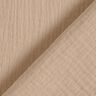 Tissu double gaze de coton – beige foncé,  thumbnail number 4