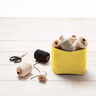 Tissu en coton Cretonne Uni – jaune soleil,  thumbnail number 7
