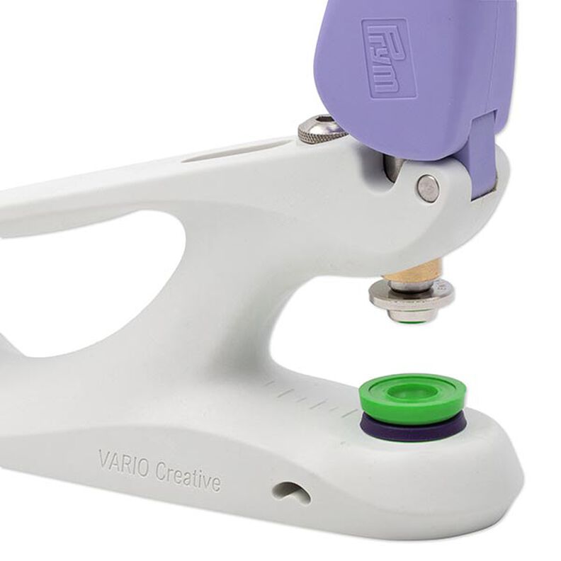 Kit outils œillets [8 unités | Ø 11 + 14 mm] | Prym – argent métallique/vert foncé,  image number 3