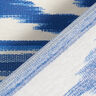 Coton enduit Rayures ethniques – bleu,  thumbnail number 4