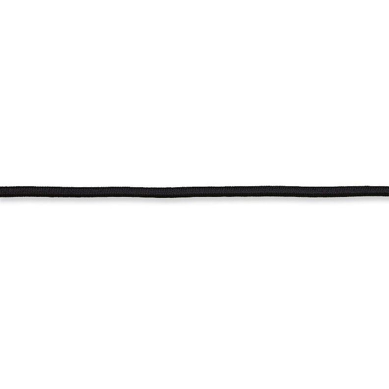 Cordelette en caoutchouc [Ø 3 mm] – noir,  image number 2
