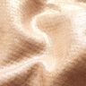 Tissu pour manteau côté fourrure et reflets dorés – noix de cajou/or rose métallisé,  thumbnail number 2