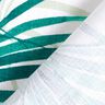 Tissu de décoration Panama Palmwedel – blanc/vert émeraude,  thumbnail number 4