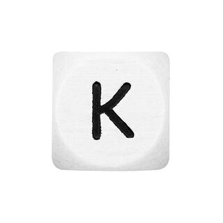 Lettres alphabet en bois K – blanc | Rico Design, 