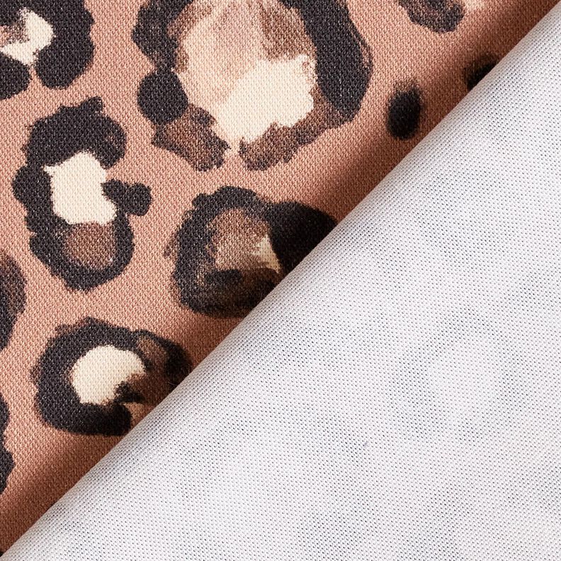 Tissu de décoration Canvas Taches de lion – cannelle/noir, image number 4