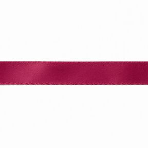 Ruban de satin [15 mm] – rouge bordeaux, 