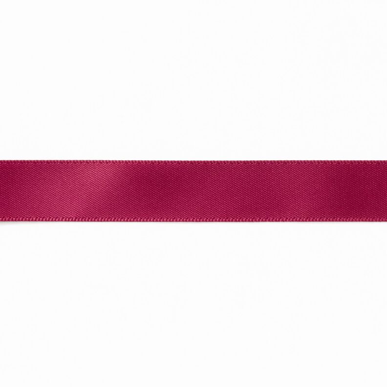 Ruban de satin [15 mm] – rouge bordeaux,  image number 1