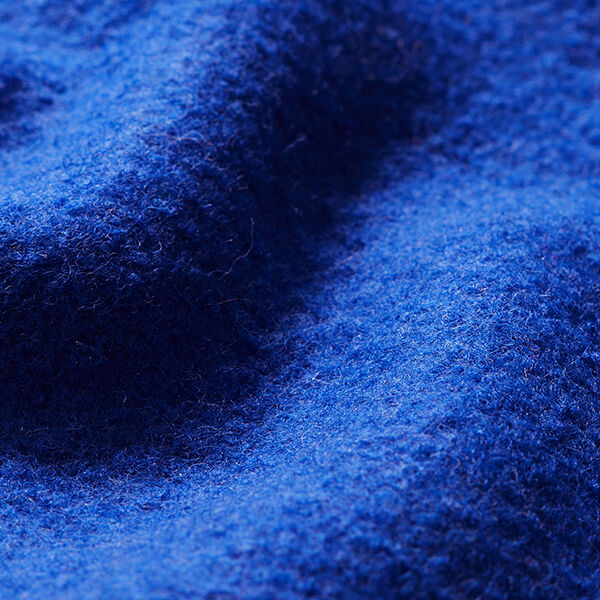 Loden de laine foulé – bleu roi,  image number 2