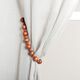 Embrasse magnétique en boules de bois [51cm] – marron foncé,  thumbnail number 2