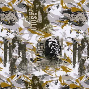 Jersey coton Camouflage | Star Wars – écru, 