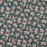 Coton enduit Fleurs romantiques – vert foncé,  thumbnail number 1