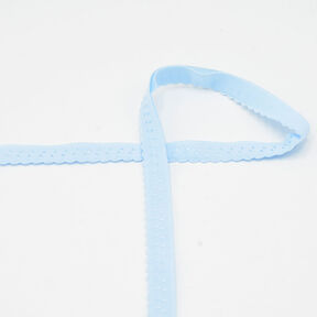 Biais élastique dentelle [20 mm] – bleu clair, 