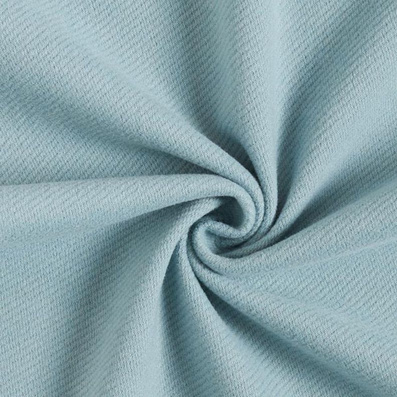 Tissu pour manteau en laine mélangée, uni – bleu pigeon,  image number 1