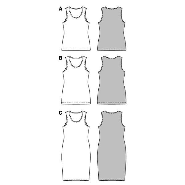 T-Shirt / Robe, Burda 6672, image number 9