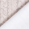 French Terry Sweat d’été Imprimé en maille torsadée – beige clair,  thumbnail number 4
