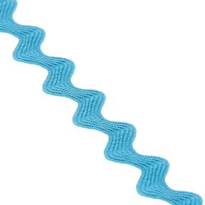 Lisse dentelée [12 mm] – turquoise clair, 