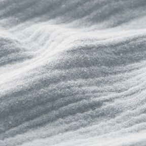 Tissu double gaze de coton &ndash; bleu clair, 