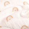 Tissu double gaze de coton Arcs-en-ciel aquarelle Impression numérique – ivoire,  thumbnail number 2