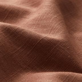 Tissu de lin en ramie mélangée medium – marron, 