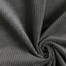 Velours côtelé large prélavé Uni – gris foncé,  thumbnail number 1