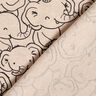 Coton mélangé Jersey Bousculade d'éléphants – nature,  thumbnail number 4