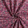 Jersey coton Mer de fleurs – merlot/corail,  thumbnail number 3