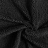 Fourrure synthétique Tissu peluche – noir,  thumbnail number 1