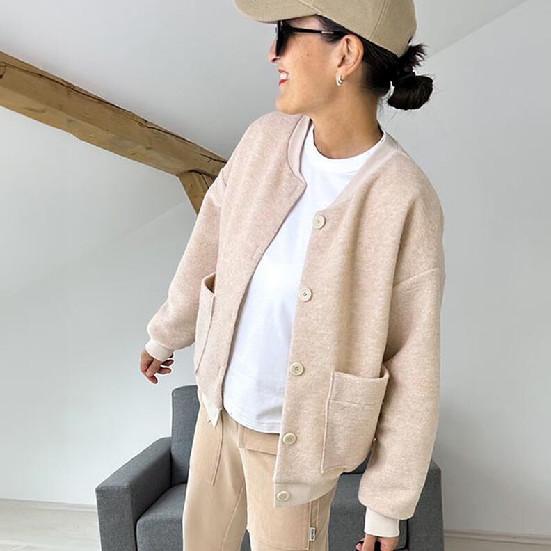 Cardigan façon blouson FRAU AYLA | Patron prêt à découper | XS-XXL,  image number 5
