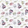 Cretonne Tissu sous licence «Harry Potter» Voyage à bord du Poudlard Express | Warner Bros. – blanc,  thumbnail number 1