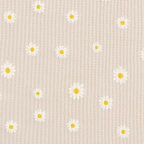 Jersey gaufré marguerites – nature, 