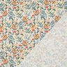 Tissu double gaze de coton Prairie fleurie Impression numérique | Poppy Fabrics – écru/orange pêche,  thumbnail number 4